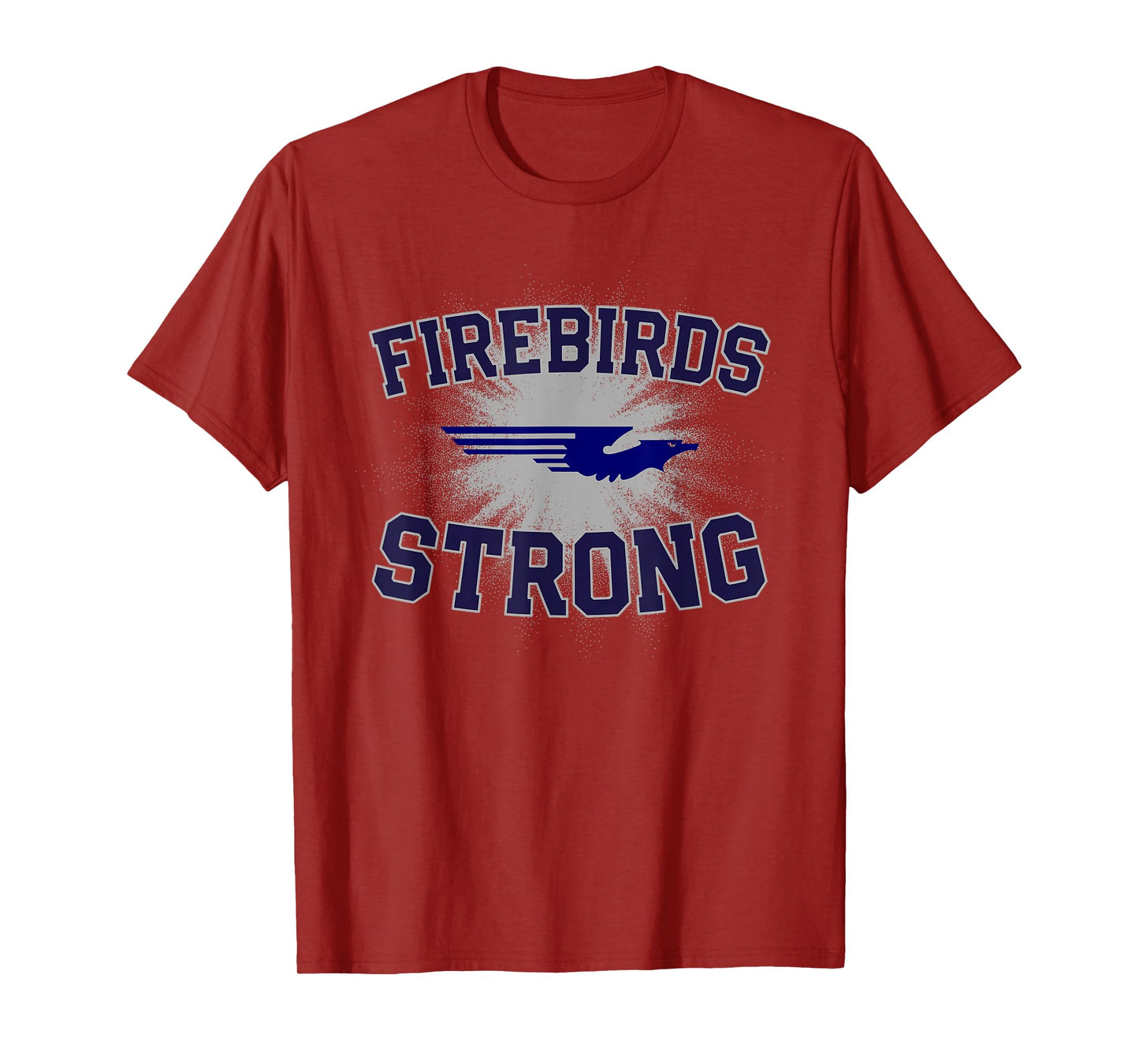 Kettering Fairmont Firebirds Logo Strong Flag HS T-Shirt
