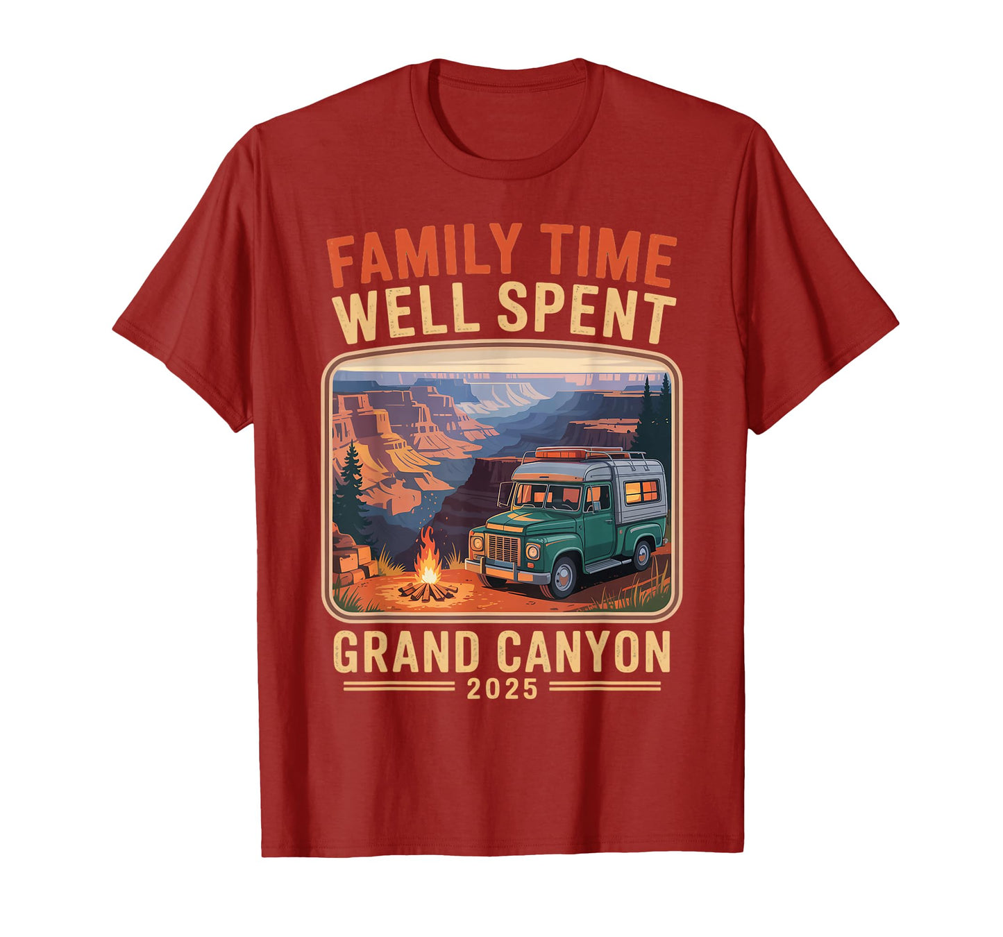 Family Time Well Spent Mountain Grand Canyon National Park T-Shirt
