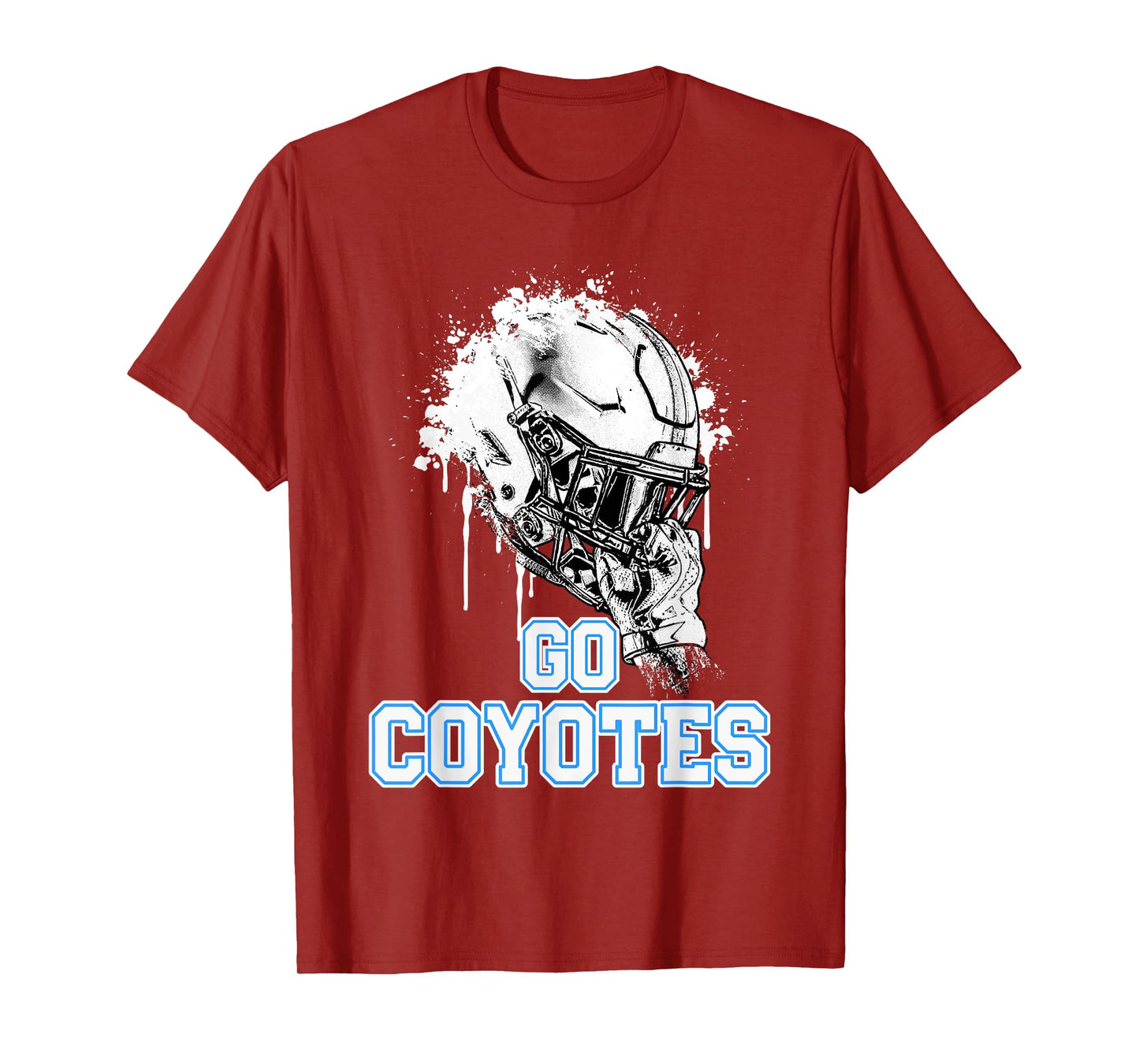 Clarksburg Coyotes Rising Helmet GO! T-Shirt