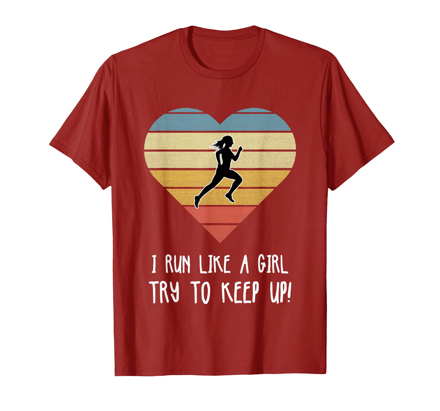 Girls Running & Jogging Gift T-Shirt