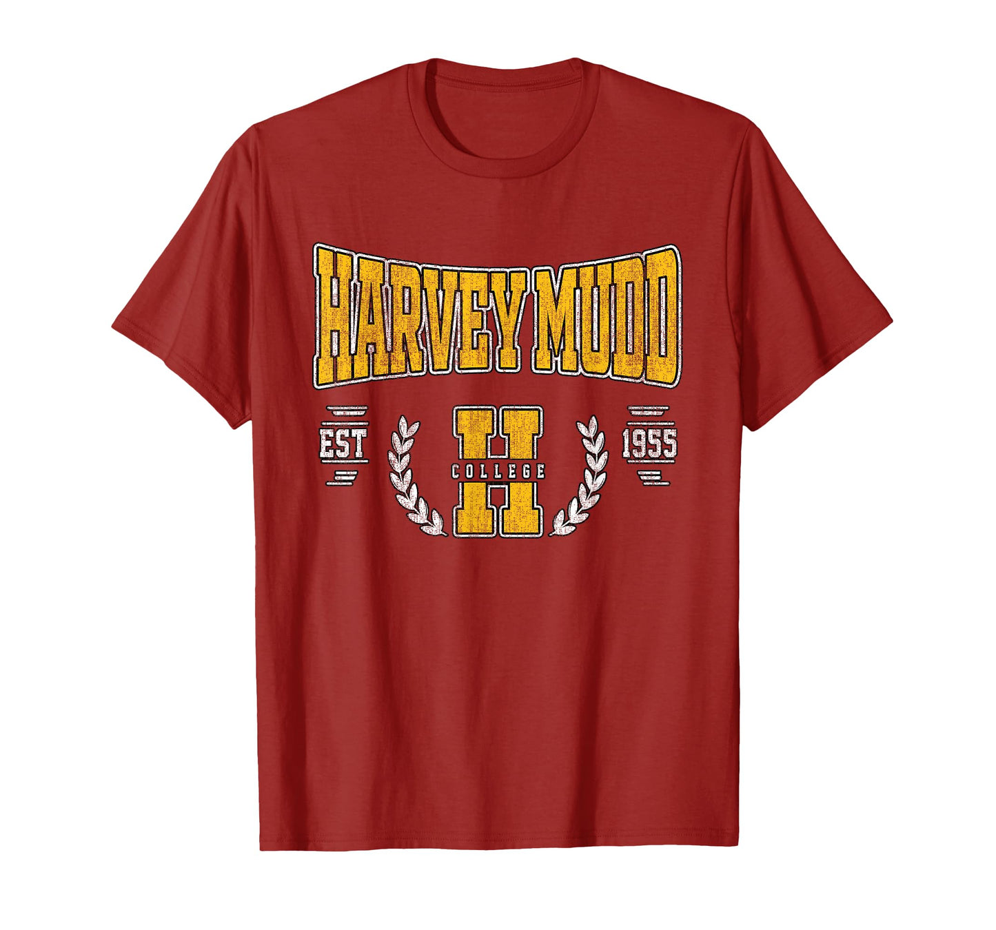 Vintage Harvey Mudd Retro Athletic Sports Tee Men Women T-Shirt