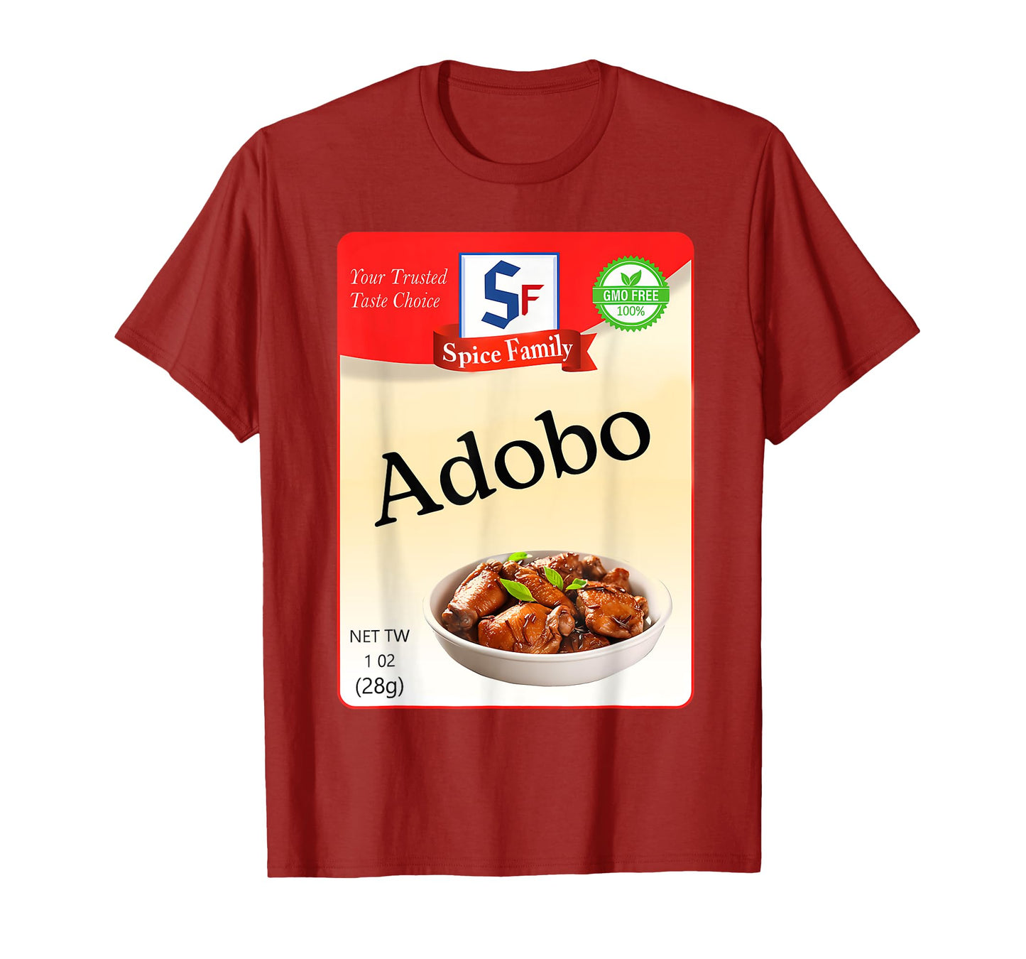 Adobo Condiment Holiday Spice Group Costumes T-Shirt