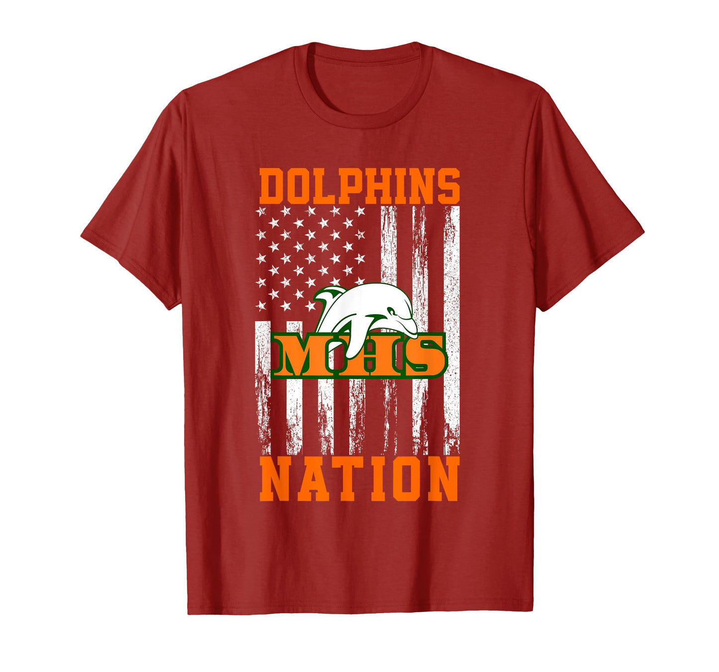 Mosley Dolphins Logo Nation HS T-Shirt