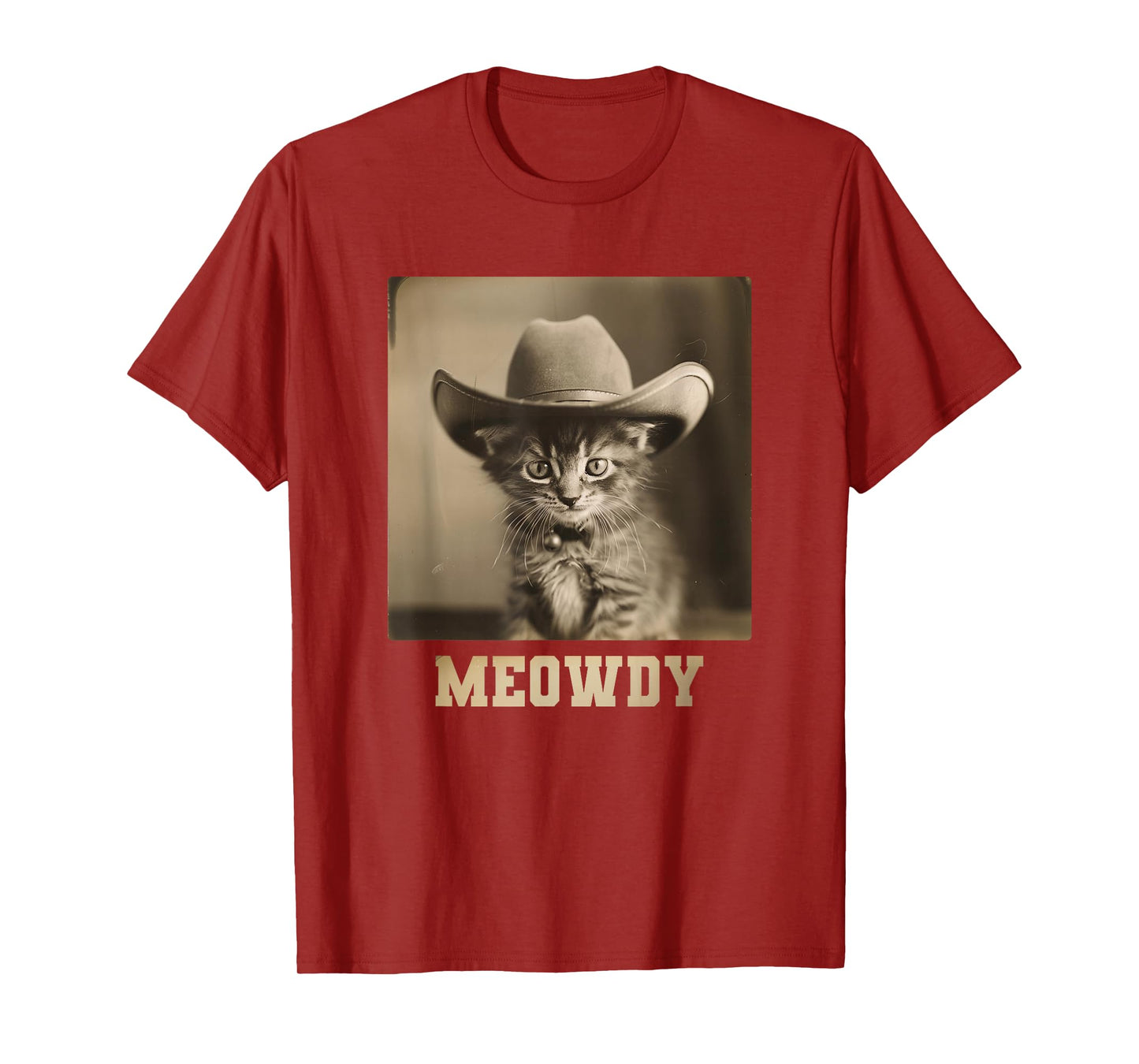 Vintage Meowdy Cat T-Shirt