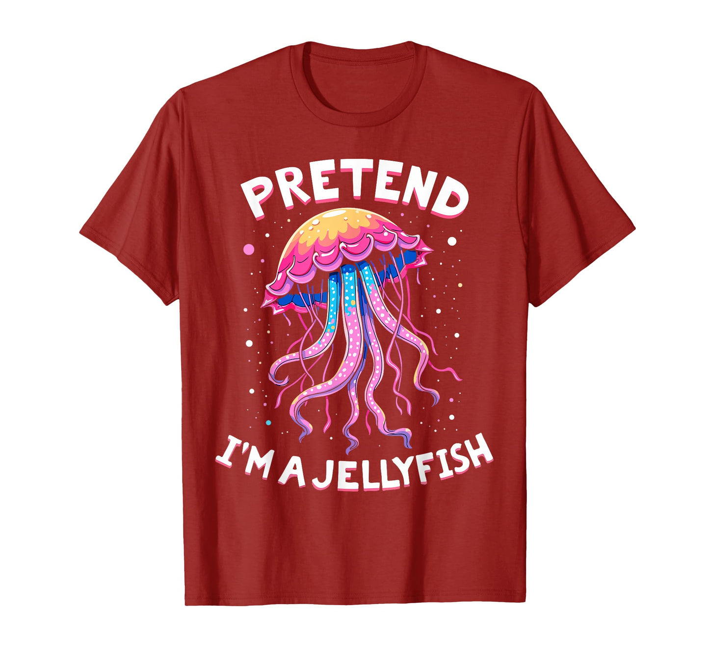 Pretend I'm A Jellyfish Ocean-Themed Costume T-Shirt