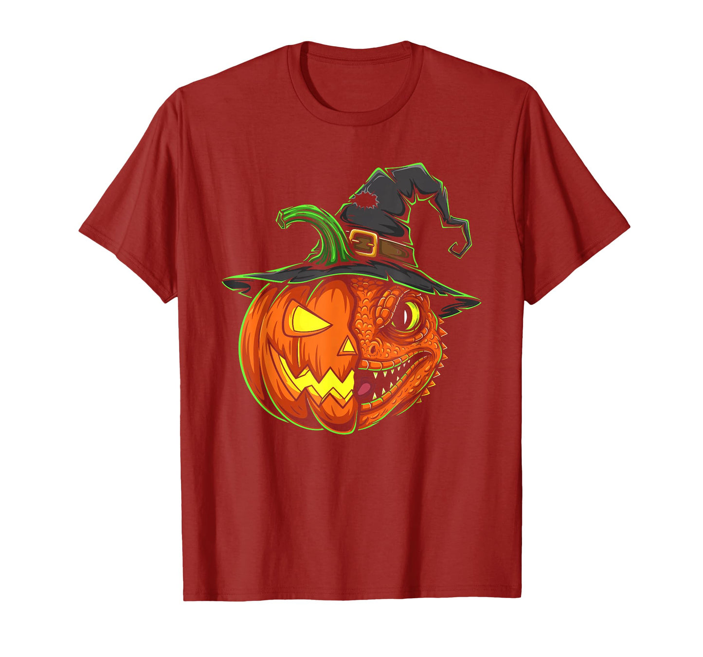 Lizard Pumpkin Jack O Lantern Halloween Kids Mens Womens T-Shirt