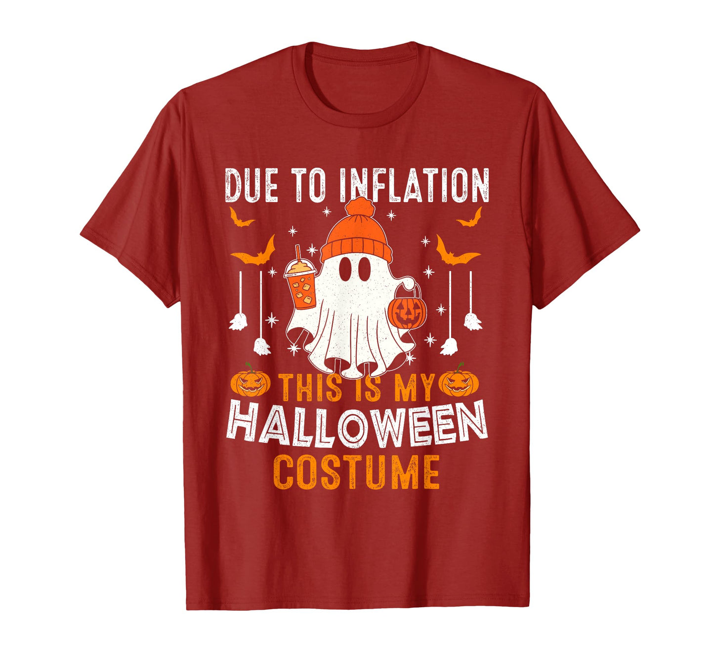 Pumpkin Halloween Costume Men Women Funny Halloween 2025 T-Shirt