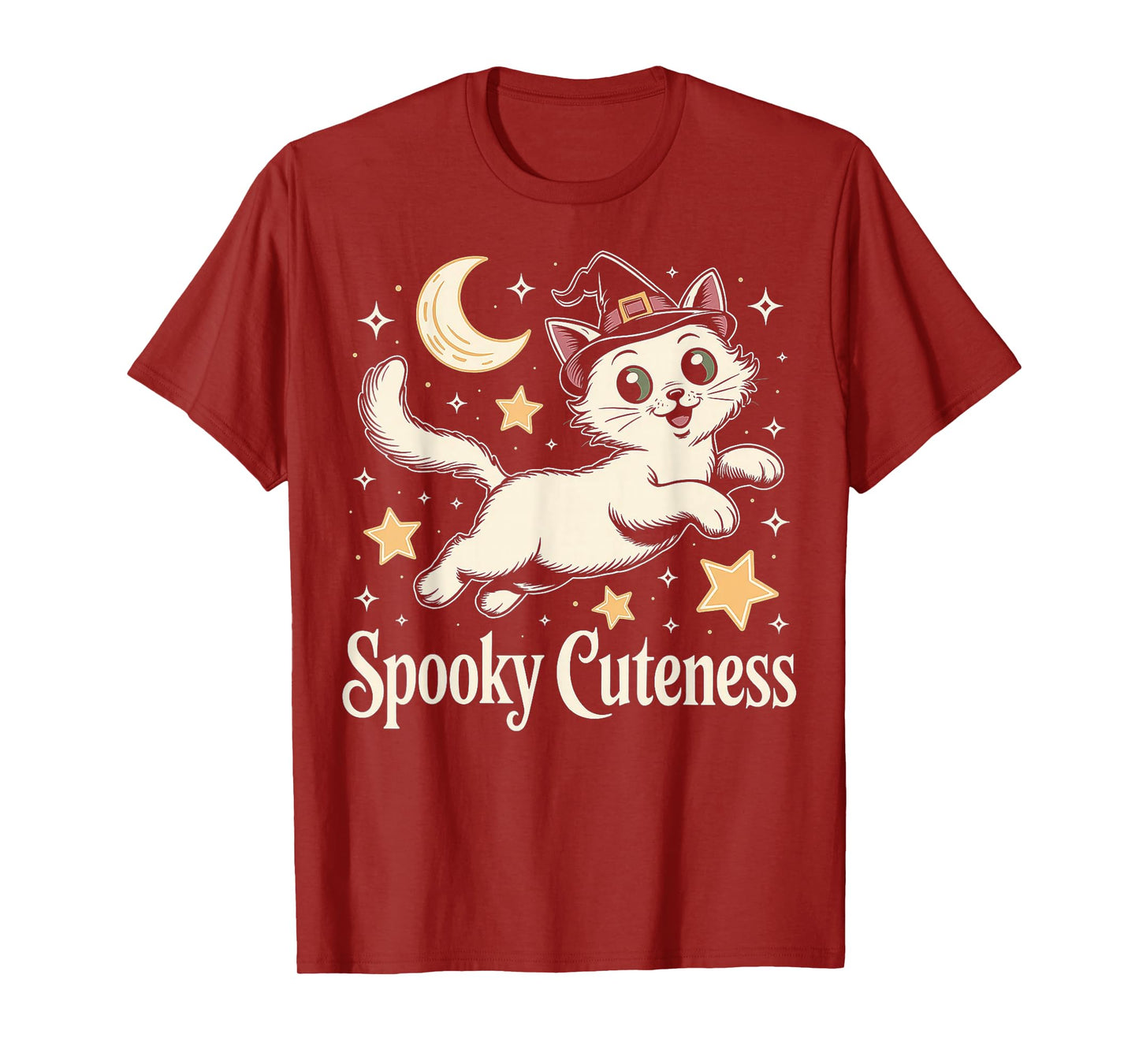 Spooky Cuteness Cat Halloween Magic for Cat Lovers T-Shirt