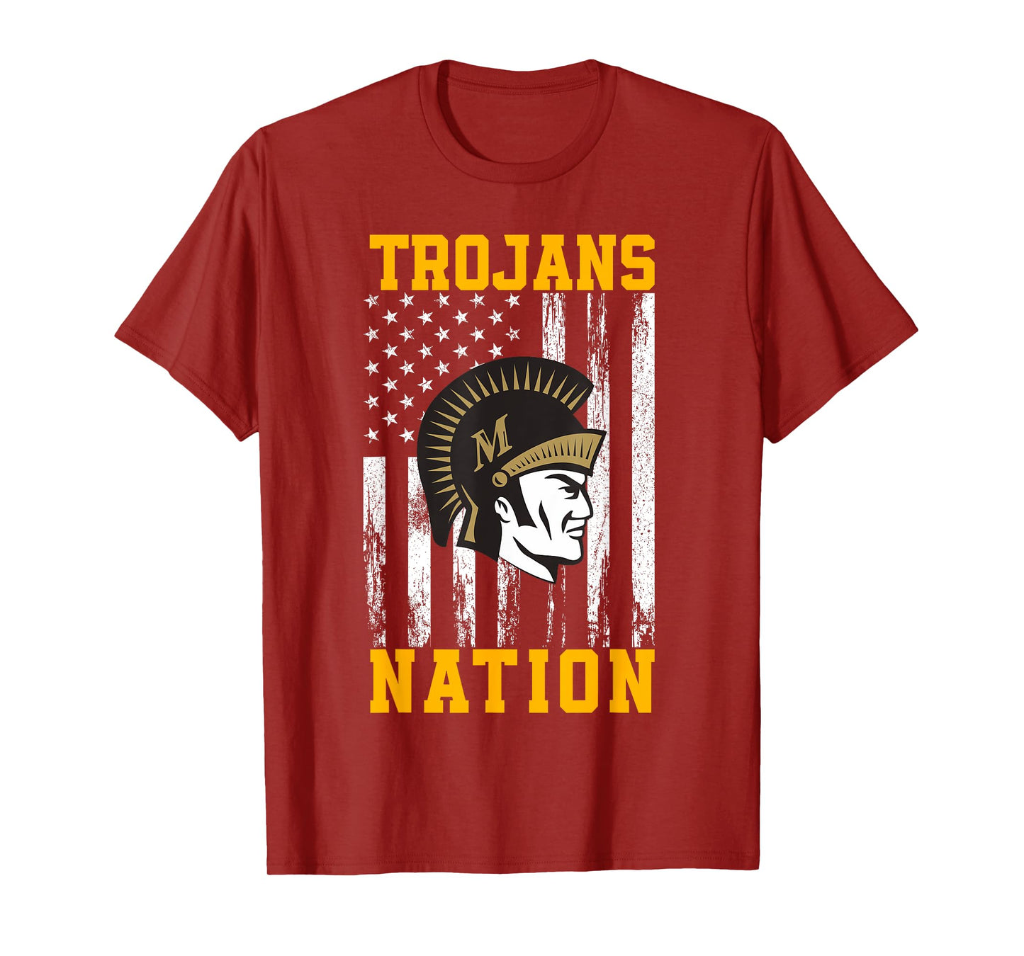 Millington Central Trojans Logo Nation HS T-Shirt