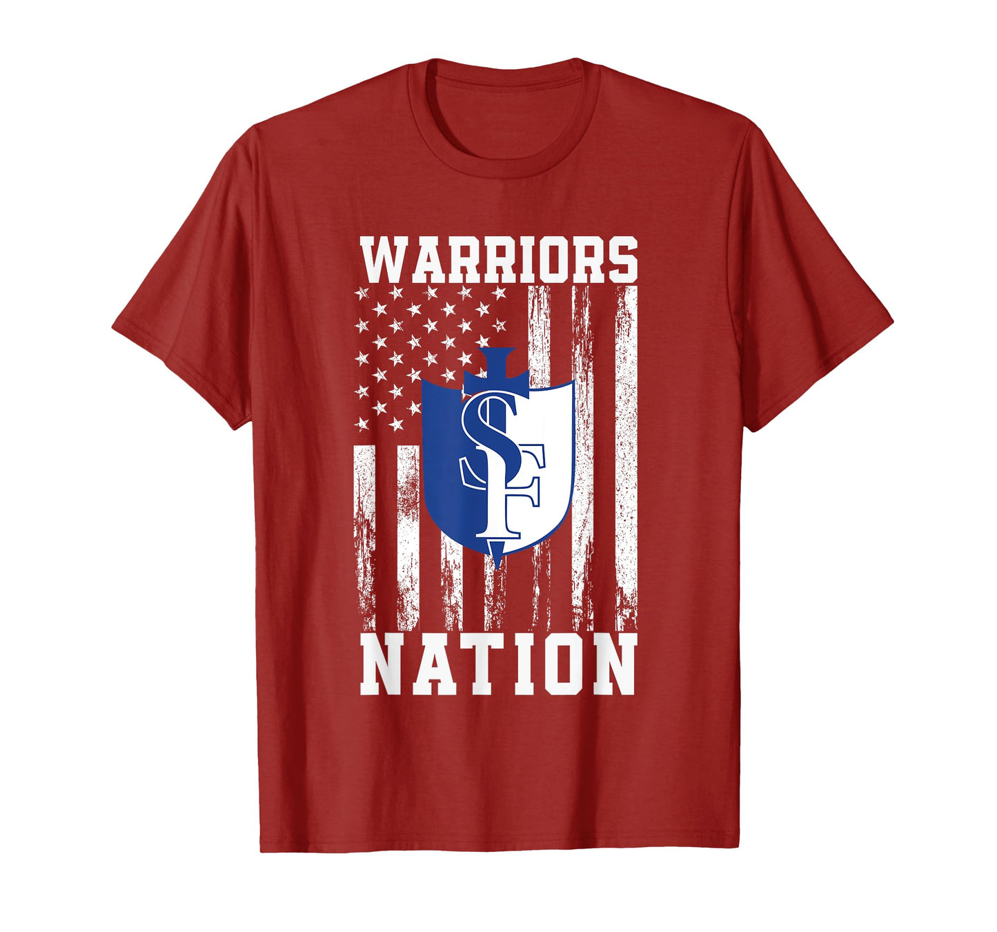 Saint Frederick Warriors Logo Nation HS T-Shirt