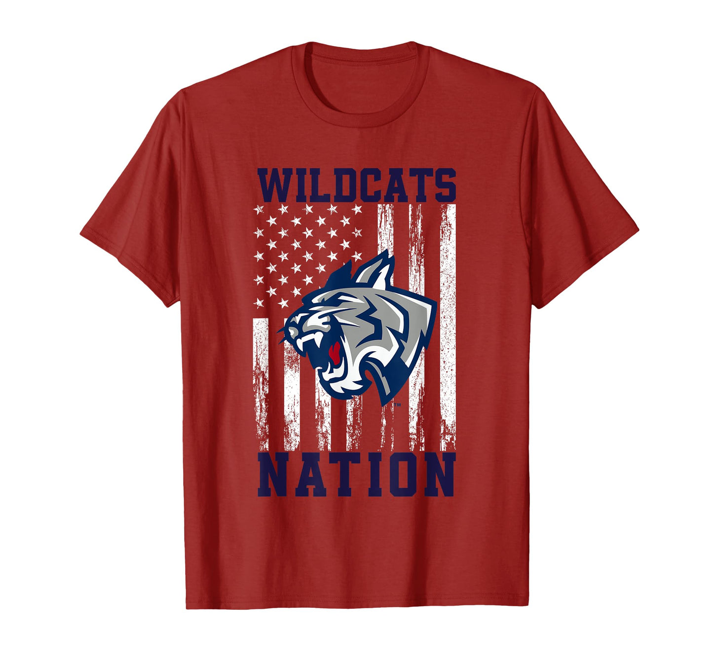Woodland Wildcats Logo Nation HS T-Shirt