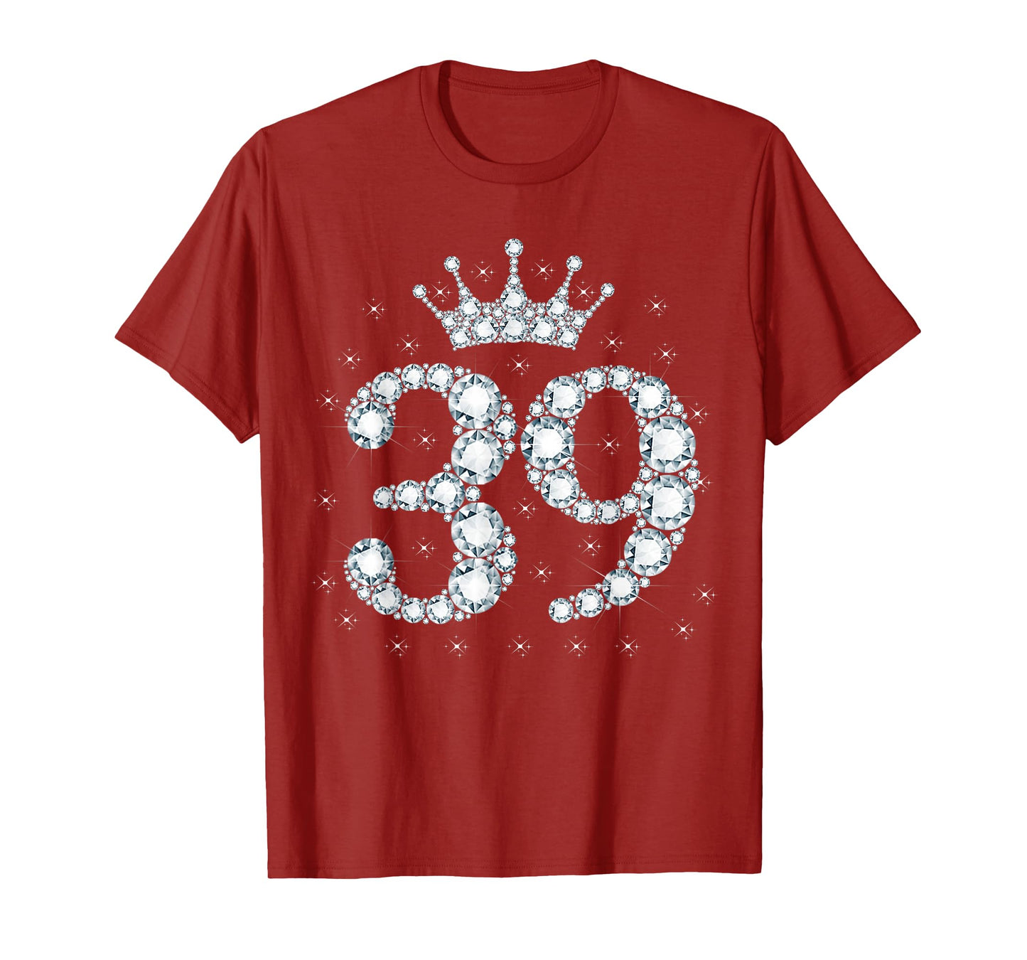 39 Crown 39 Years Old Happy 39th Birthday Girl Women T-Shirt