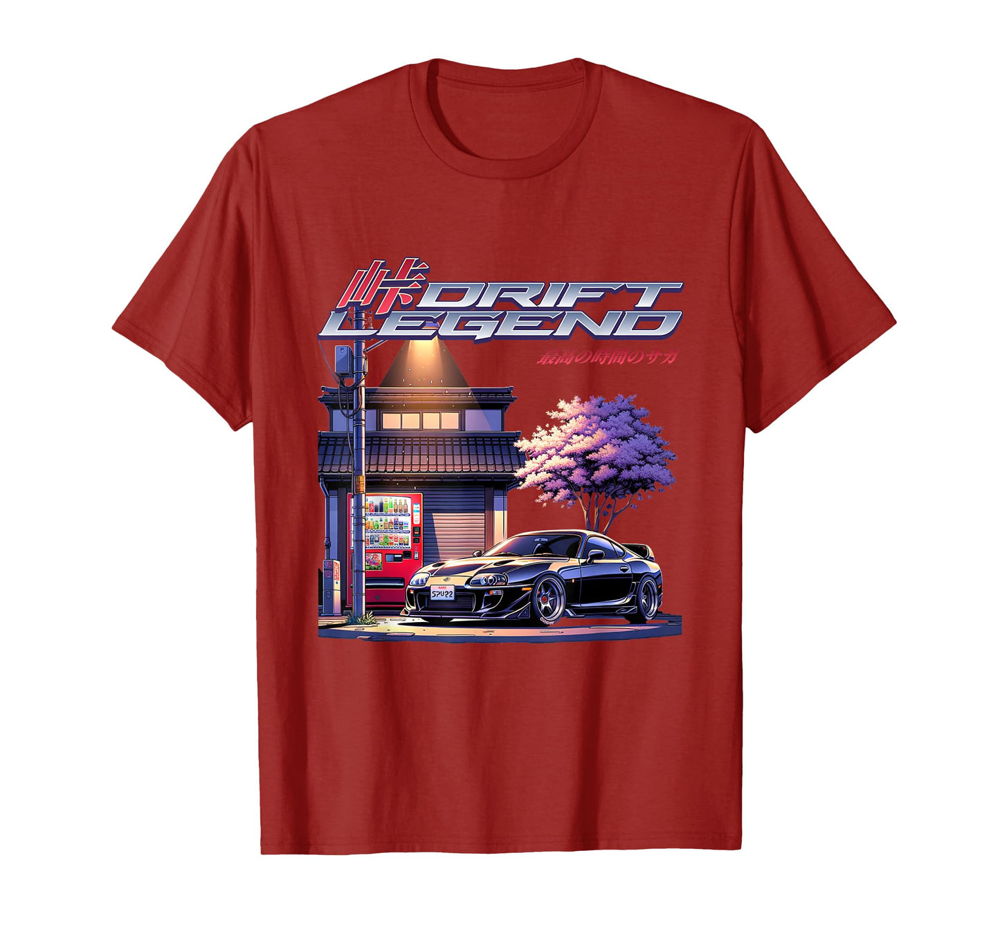 JDM Tokyo Japan Drift Race Car Tuning Retro Vintage Graphic T-Shirt
