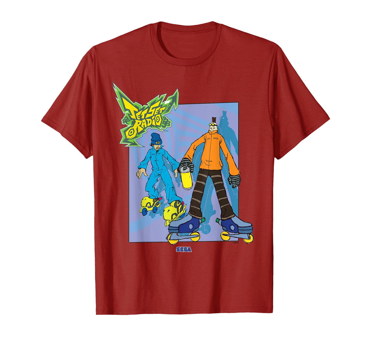 Jet Set Radio duo Corn, Soda SEGA Dreamcast video game T-Shirt