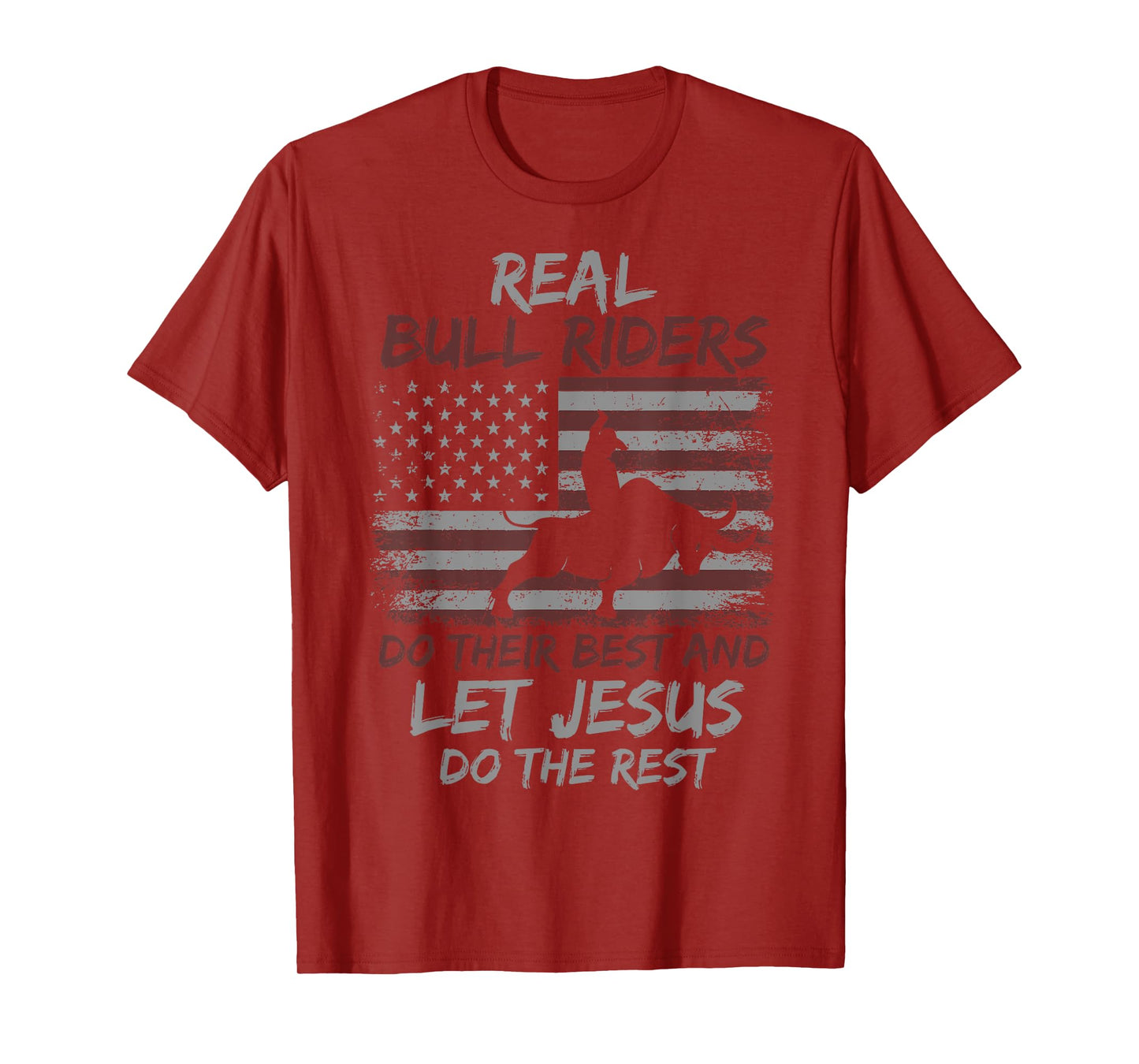 Christian Bull Riding T-Shirt Bull Rider & Western T-Shirt