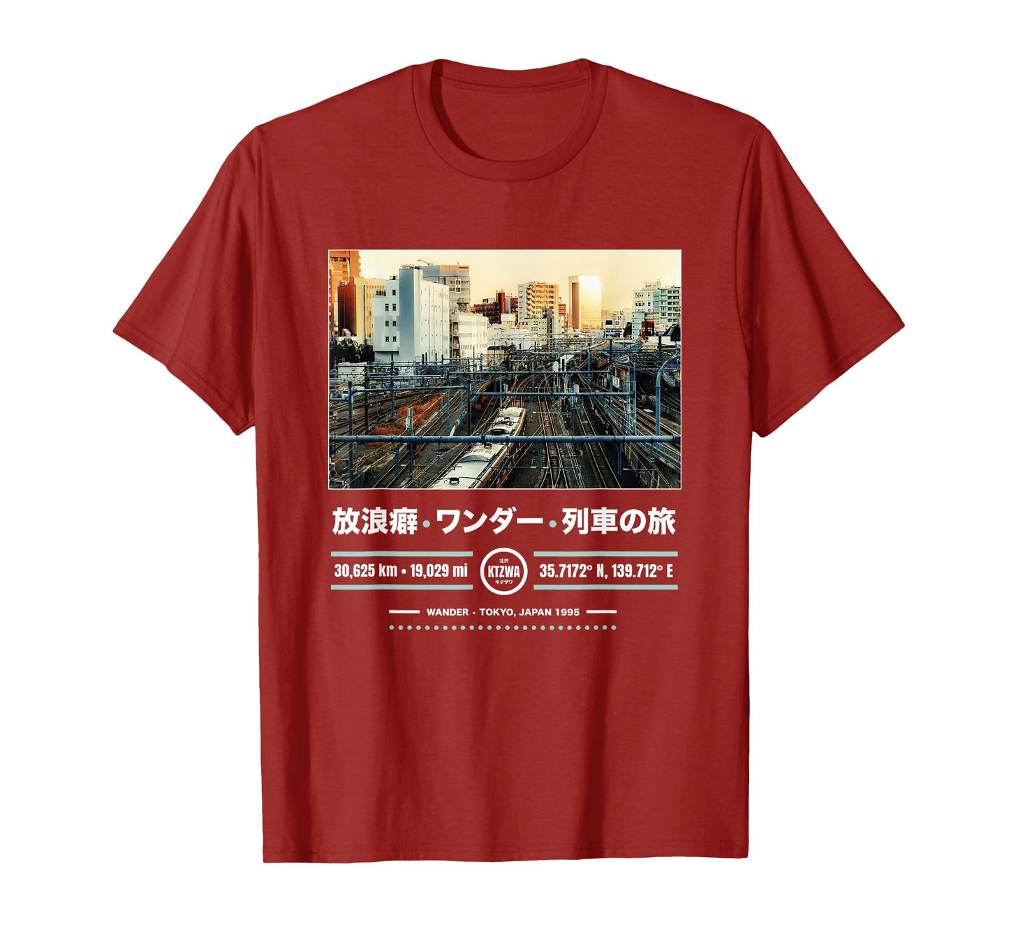 Japanese Tokyo Aesthetic Art Streetwear Retro Graphic Tee T-Shirt
