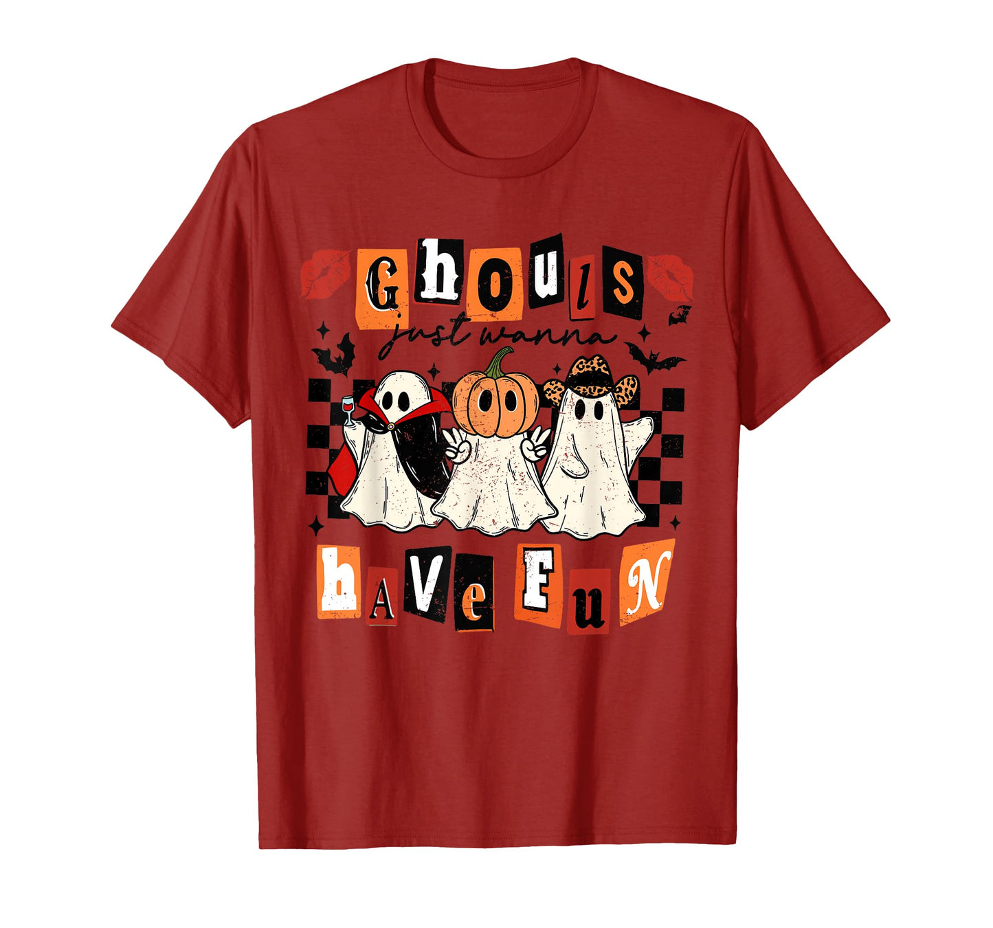 Ghouls Just Wanna Have Fun Funny Halloween Costume Women T-Shirt