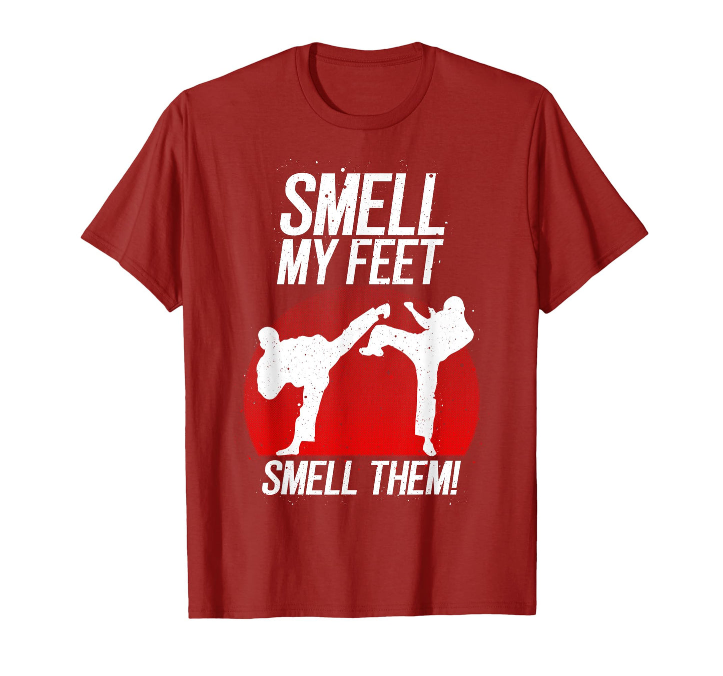 Cool Karate Gift For Boys Girls Funny Smell My Feet Karate T-Shirt