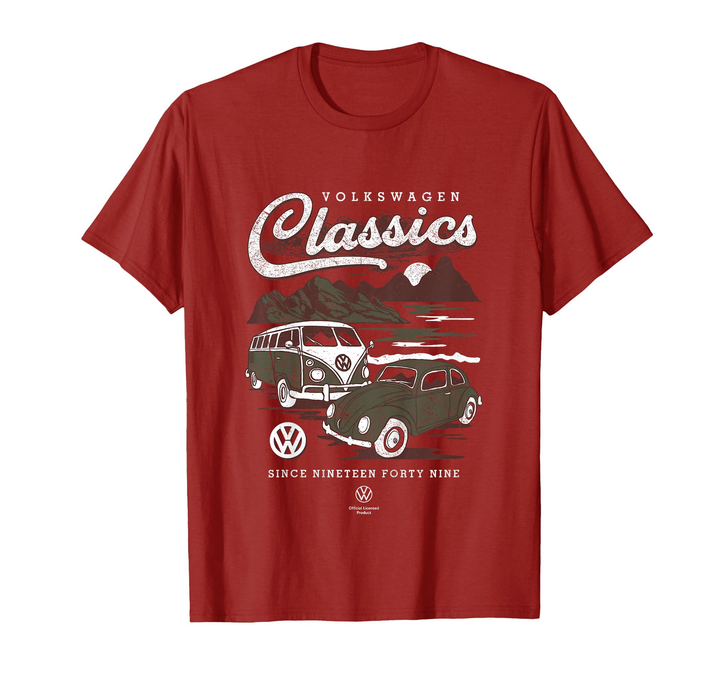 Kids Type 2 T1 Campervan & Beetle Classics Kids T-Shirt