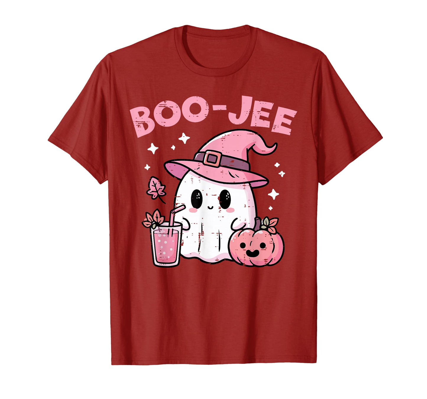 Halloween Bougie Ghost Boo Jee Boujee Costume Women Girls T-Shirt