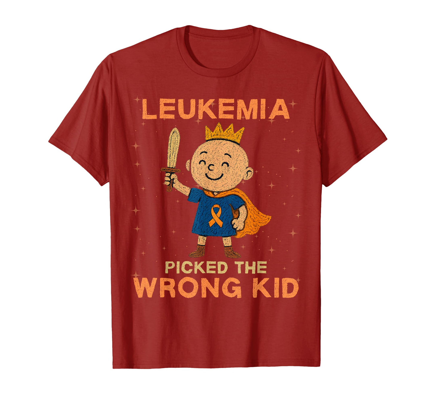 Leukemia Picked the wrong kid Leukemia Awareness T-Shirt