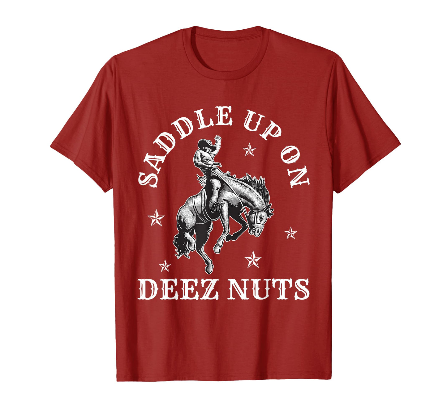 Cowboycore Saddle Up Deez Nuts Cowboy Aesthetic T-Shirt