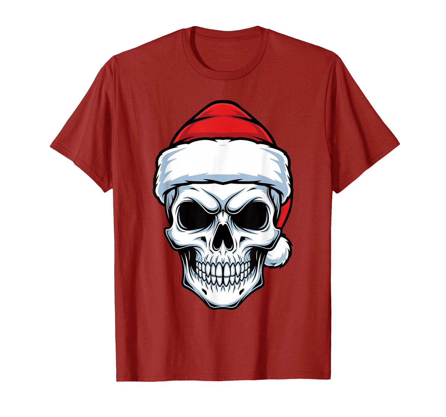 Hail Santa Heavy Pagan Solstice Gothic Metal Anti Christmas T-Shirt