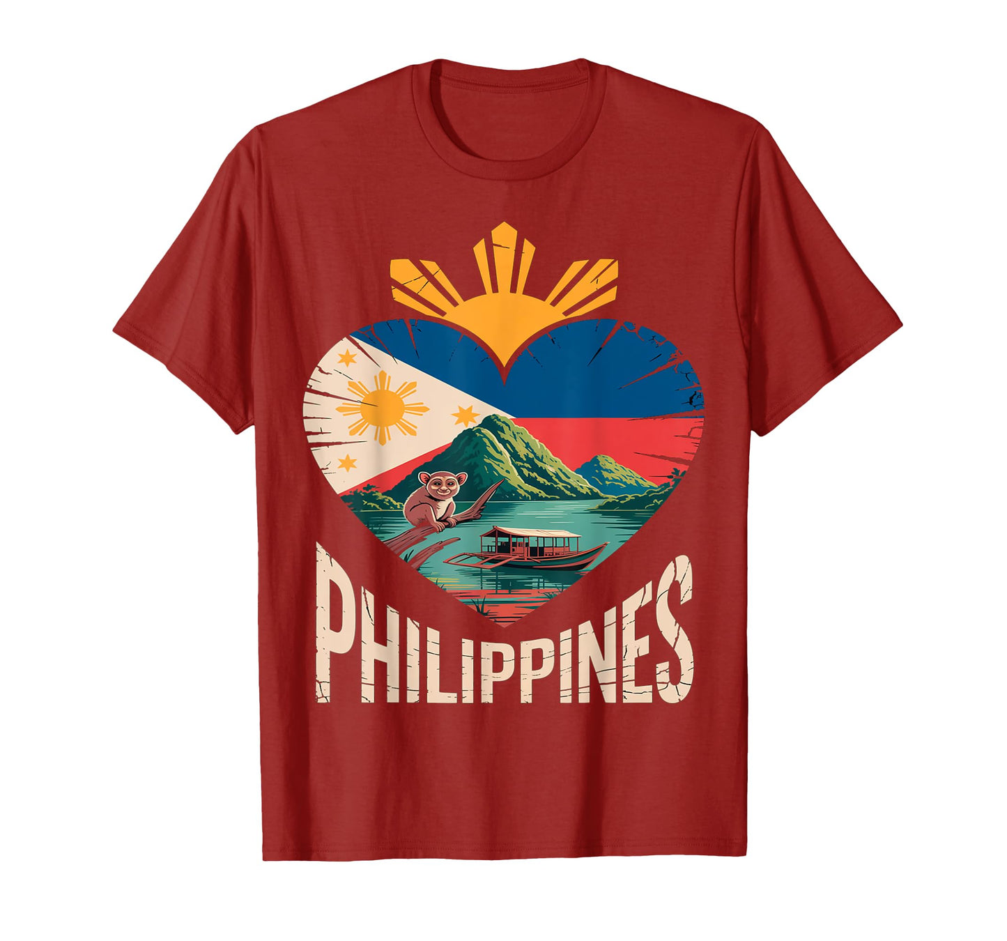 Philippines Heart T-Shirt
