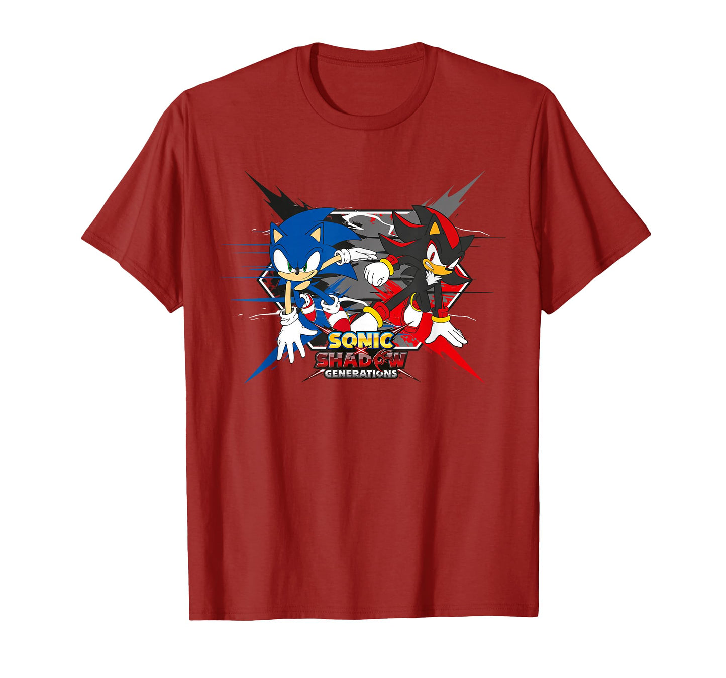 Sonic the Hedgehog, Sonic X Shadow Generations - Crossing T-Shirt