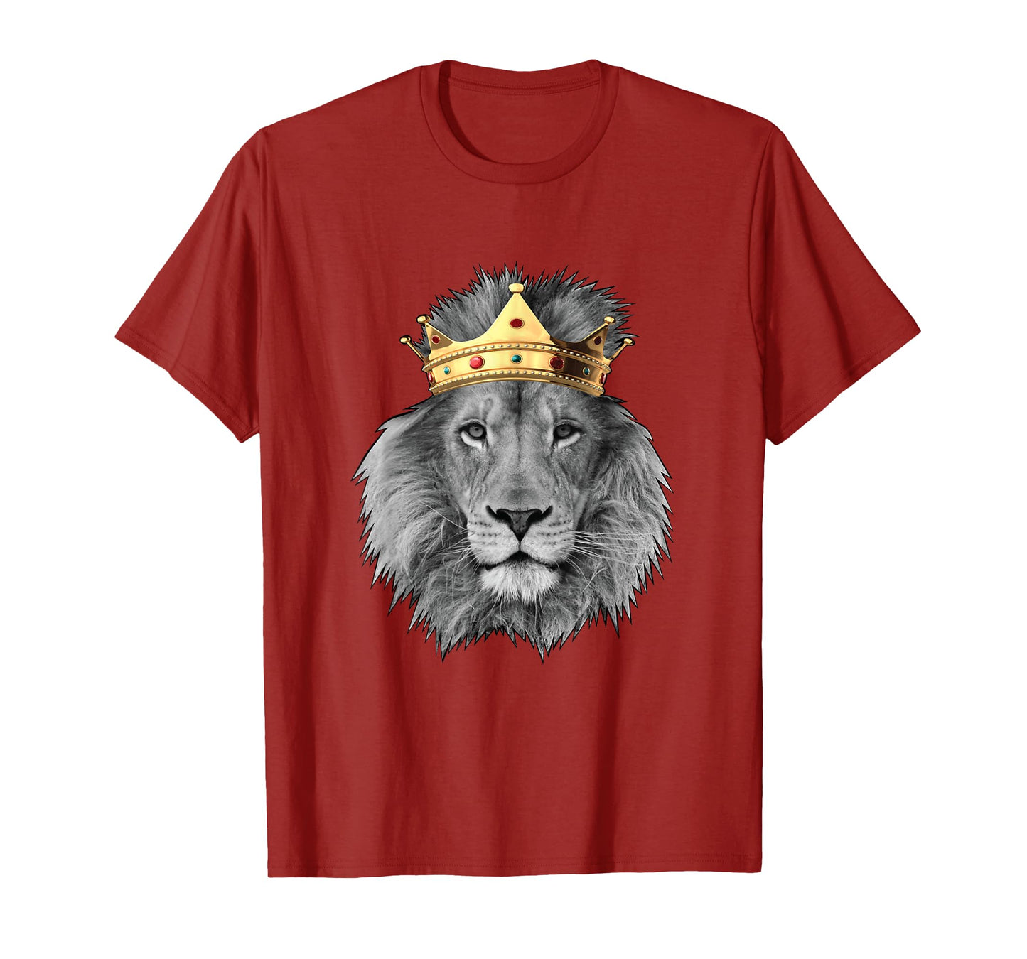 King Lion Crown Super Tshirt King of Animals Shirt T-Shirt