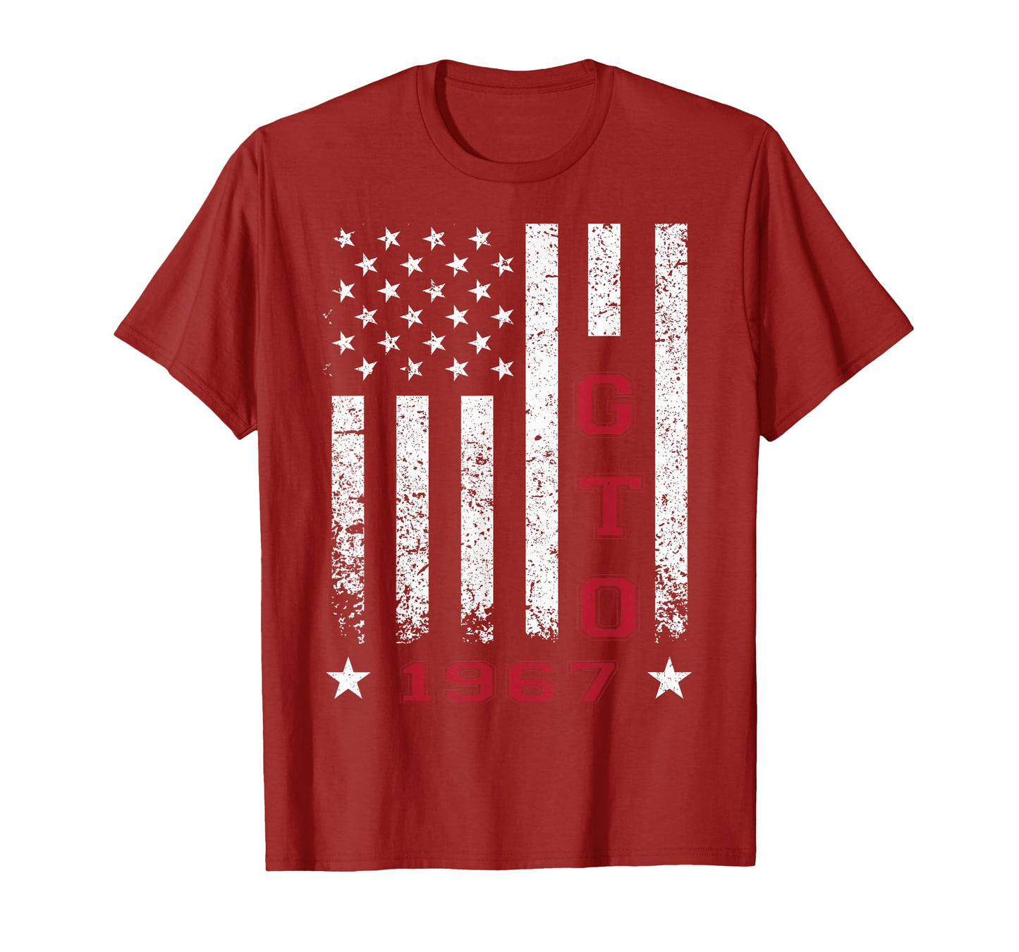 Jersey Style GTO 67 1967 Old School Muscle Cars T-Shirt