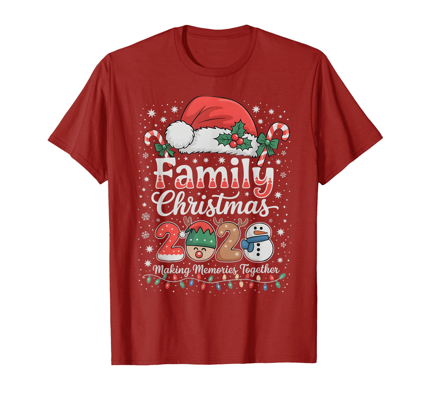 Family Christmas 2025 Matching Outfit Xmas Men Women Gifts T-Shirt