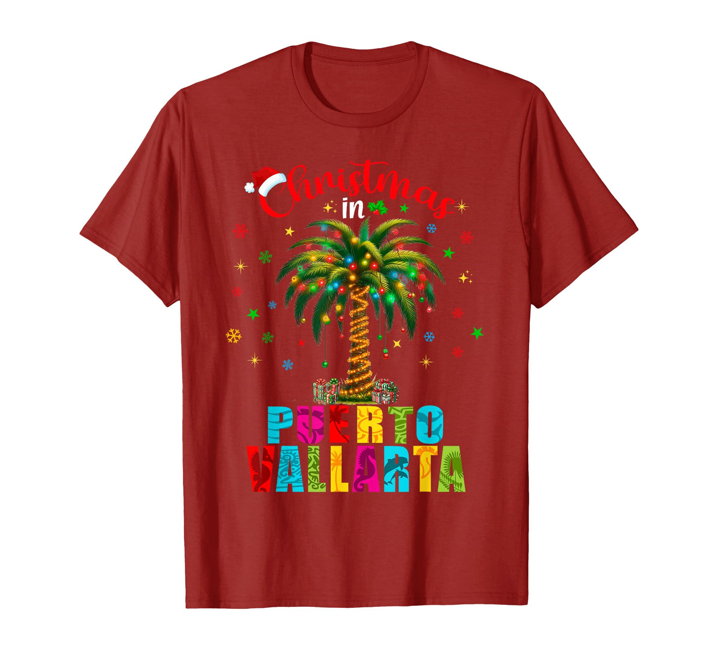 Mexico Cancun Cabo Christmas Trip Family Reunion Tropical T-Shirt