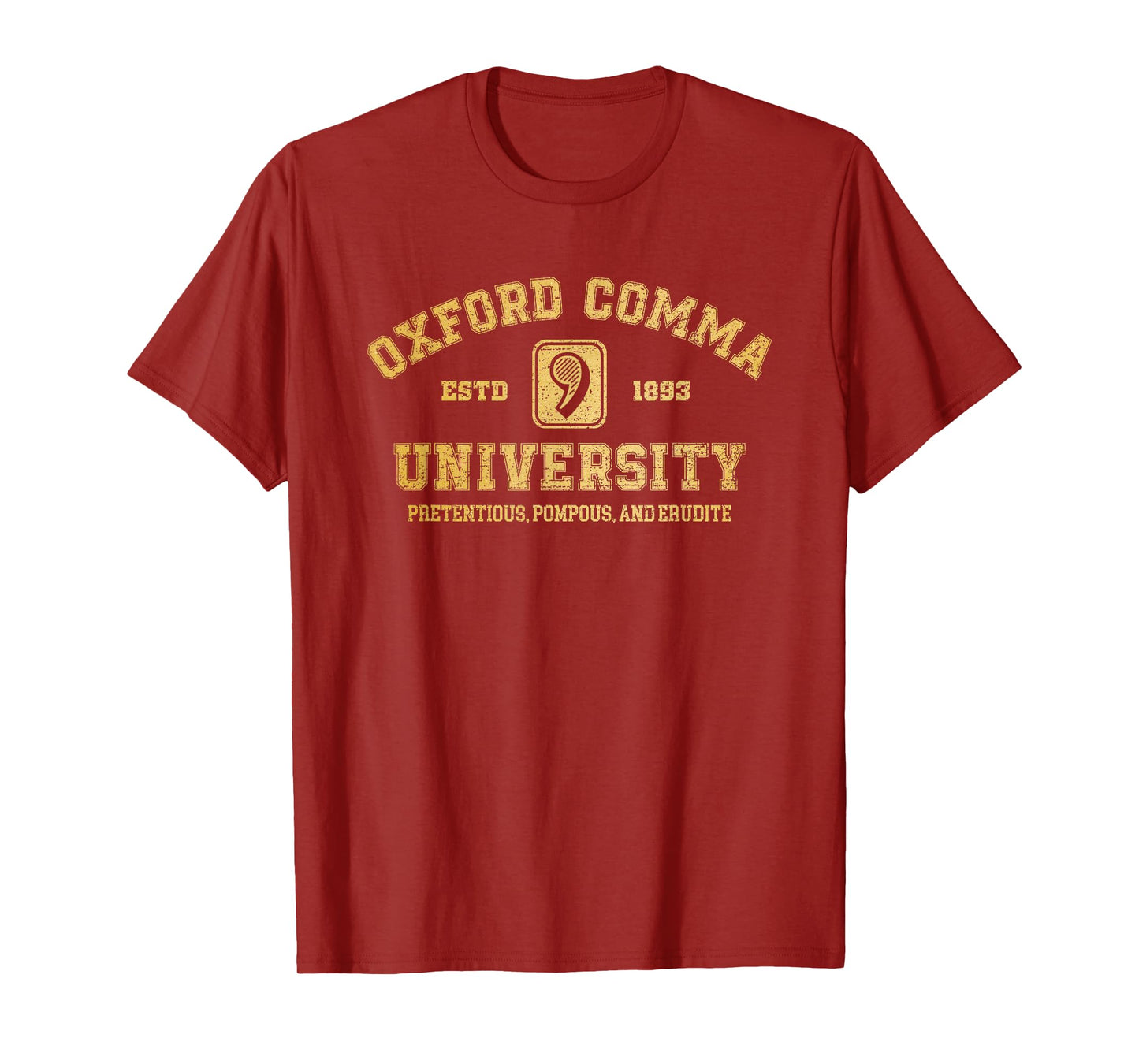 Oxford Comma University T-Shirt