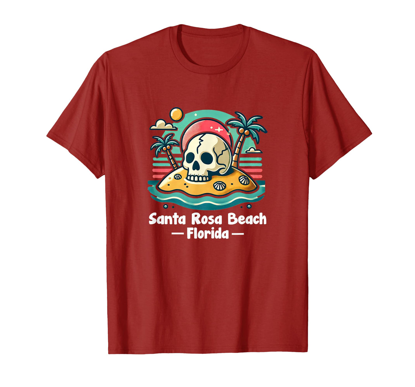 Santa Rosa Beach Florida Souvenir Walton County T-Shirt