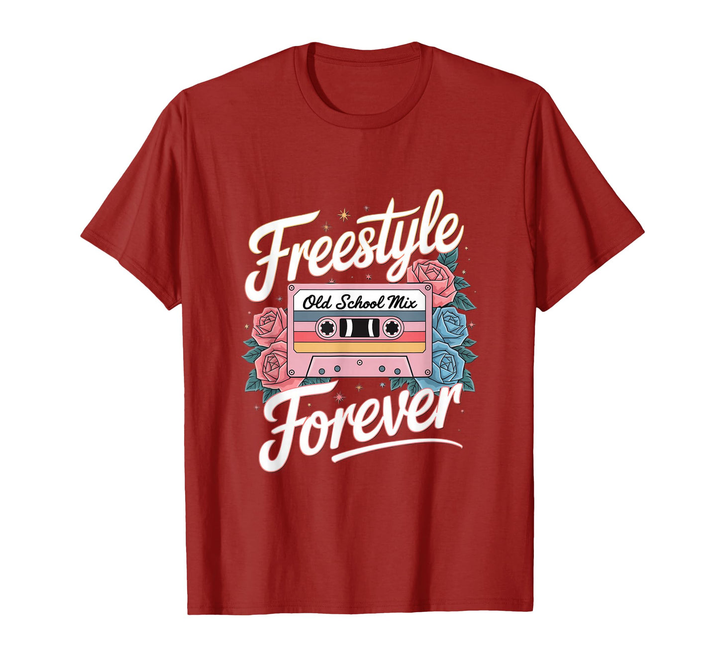 Freestyle Forever Old School Mix Retro T-Shirt