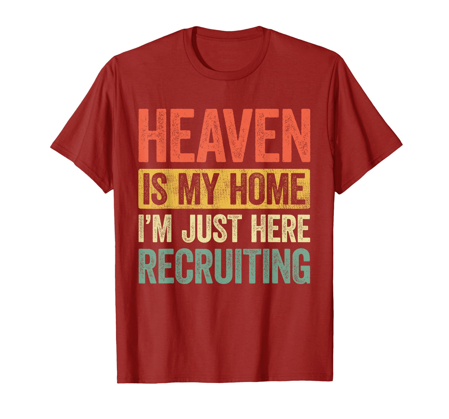 Heaven Is My Home Christian Religious Jesus T-Shirt