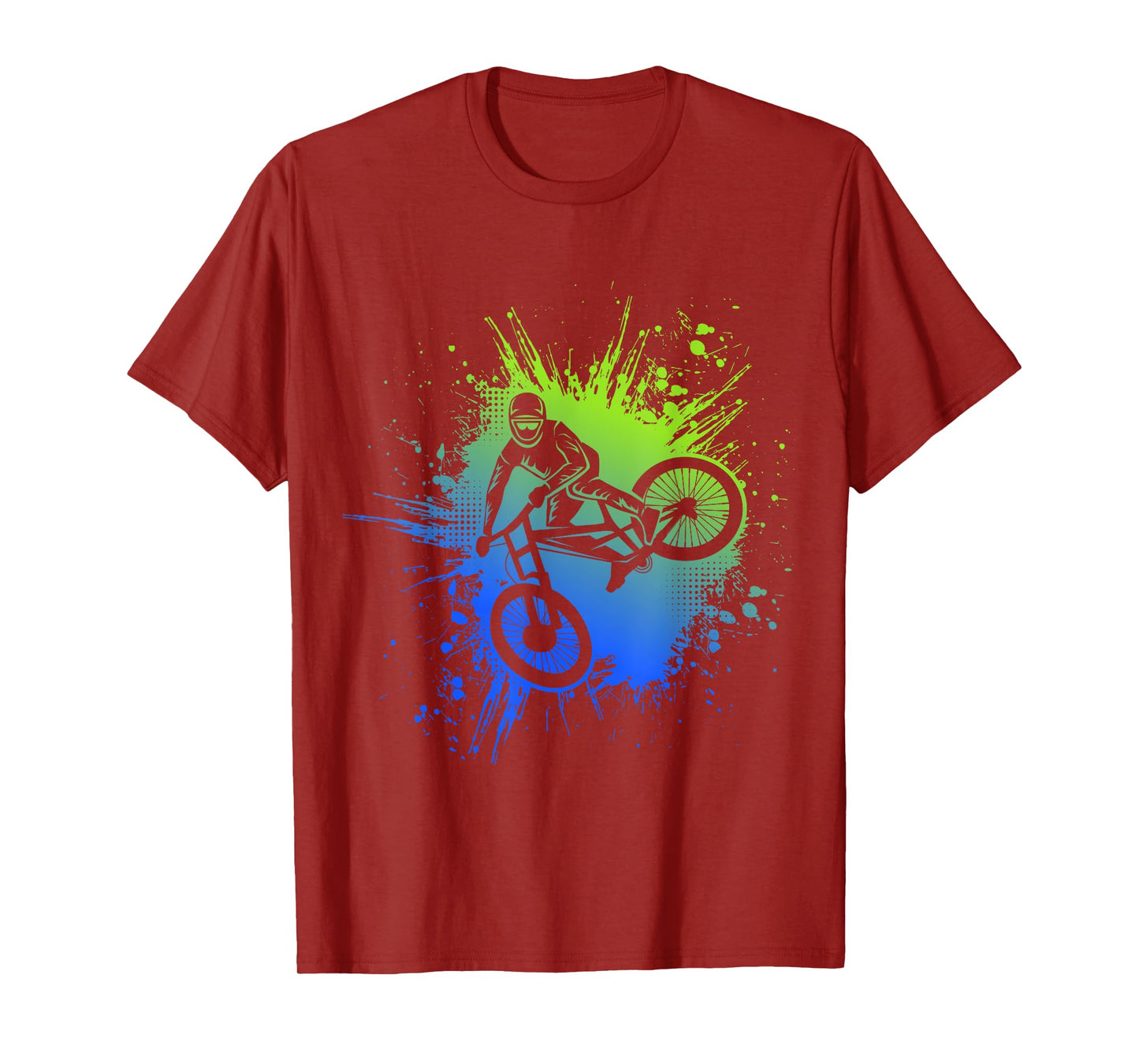 BMX Bike Bicycle Kids Men Youth Boys T-Shirt