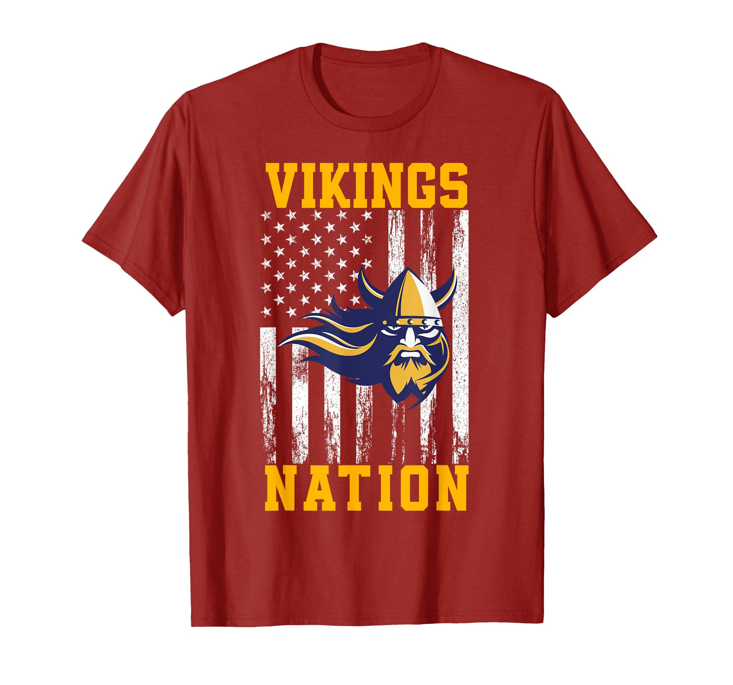 South Iredell Vikings Logo Nation HS T-Shirt