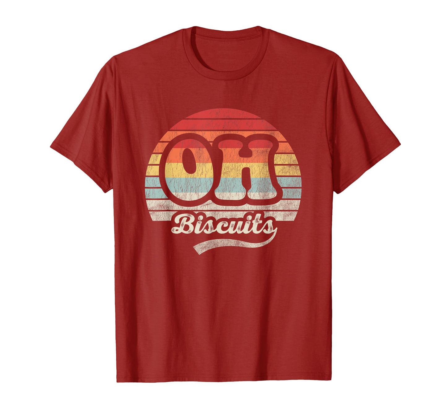 Oh Biscuits Retro Vintage Humor Style T-Shirt
