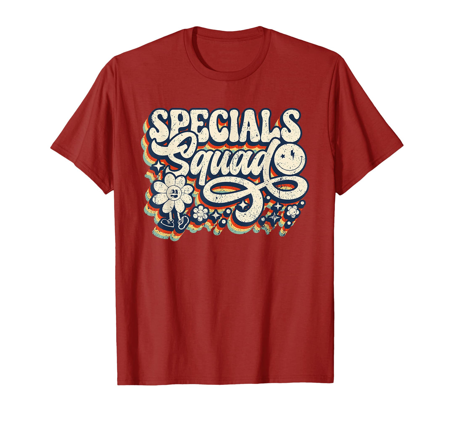Vintage Specials Squad Art Music PE Tech Gym Teacher Team T-Shirt