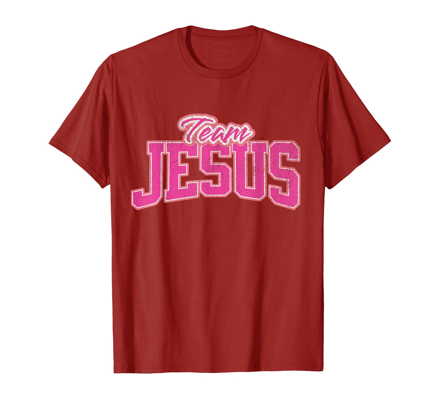 Team Jesus for women and girls Christian T-Shirt