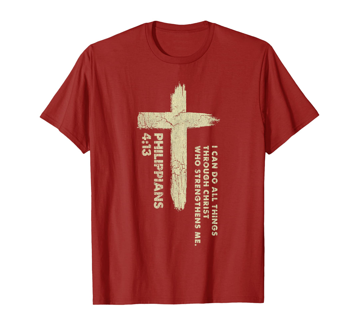 Vintage I Can Do All Things Through Christ T-Shirt