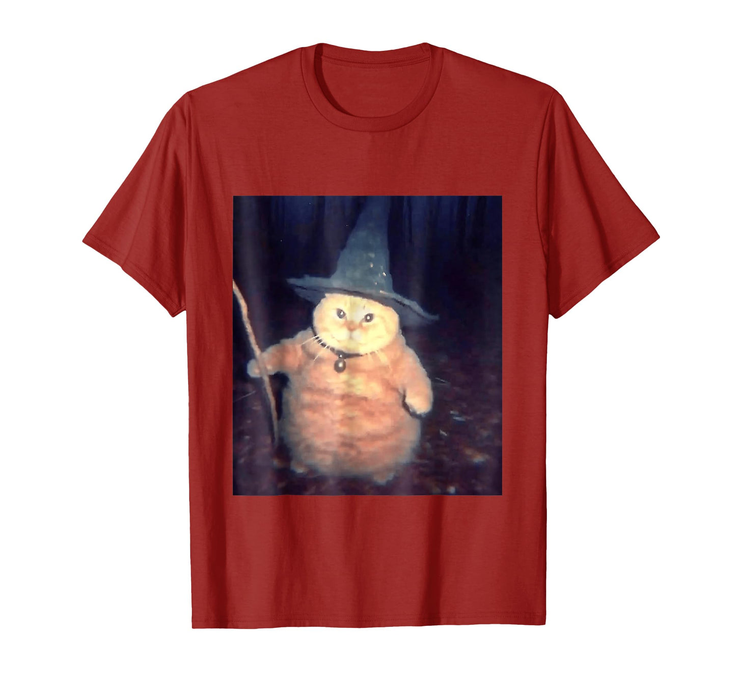 Wizard Cat Meme Shirt | Funny Vintage Halloween T-Shirt