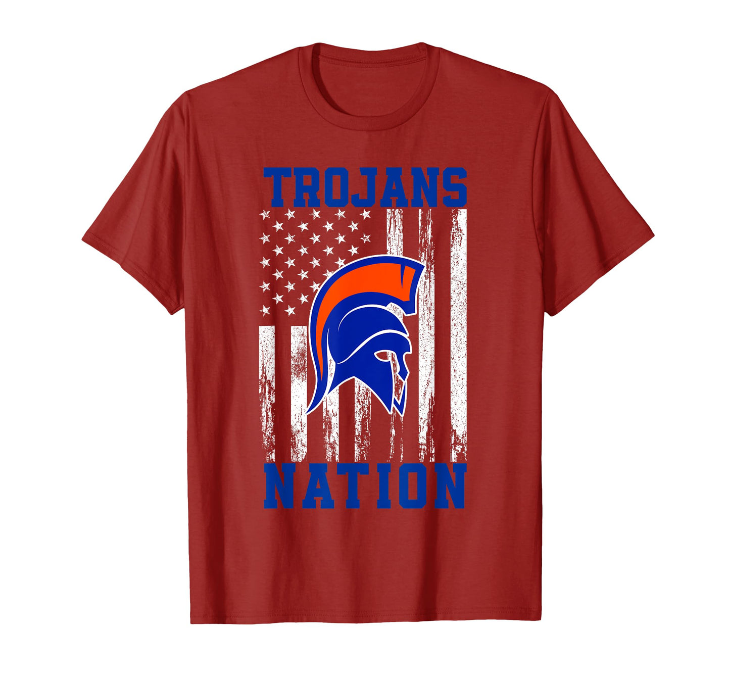 James Island Charter Trojans Logo Nation HS T-Shirt