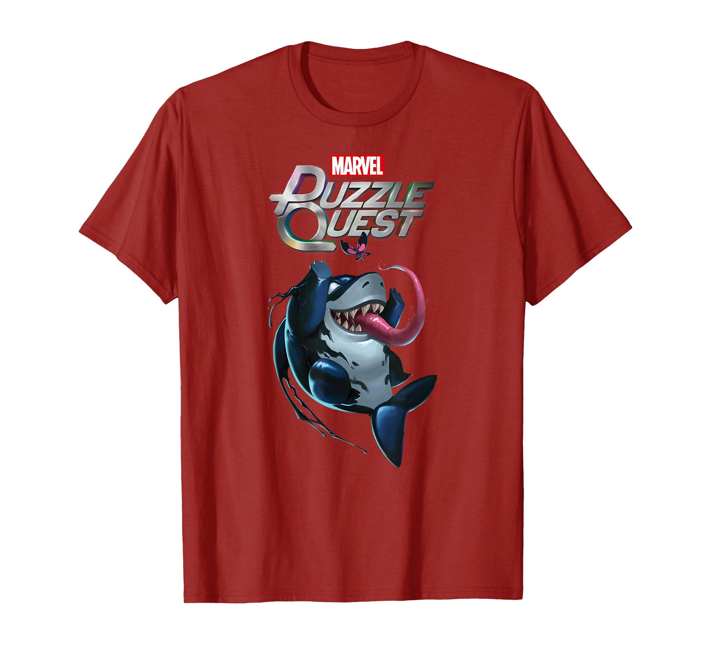Marvel Puzzle Quest Jeff the Land Shark Jeffrey Symbiote T-Shirt
