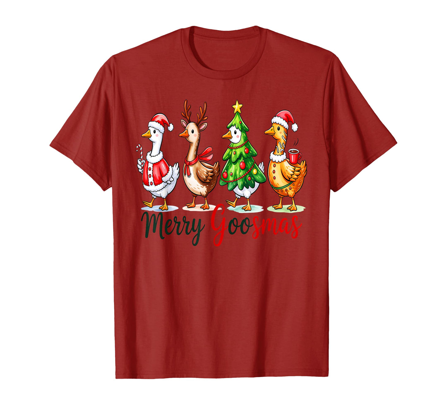Merry Goosmas Holiday Celebration Magic T-Shirt