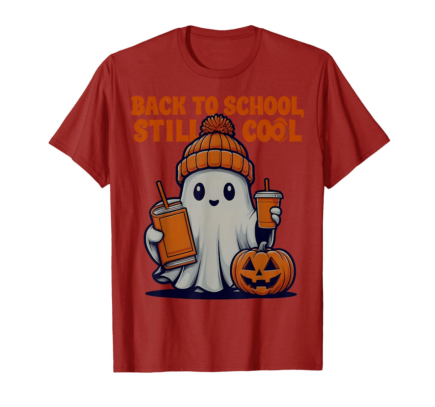 Back to School Still Cool, Ghost Teacher Halloween Costume T-Shirt