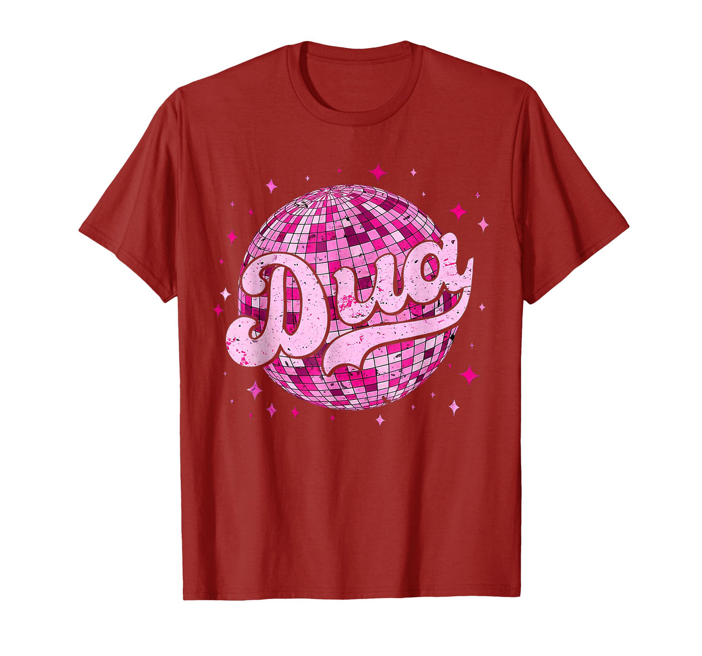 Retro Groovy Dua First Name Personalized Disco 80, 90's Meme T-Shirt
