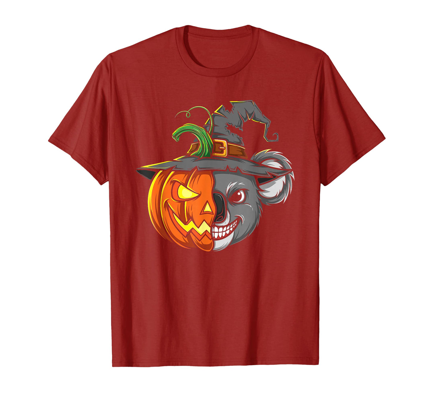 Koala Pumpkin Jack O Lantern Halloween Kids Mens Womens T-Shirt